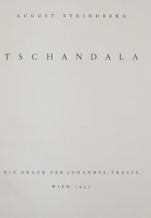 Strindberg,A. – Tschandala