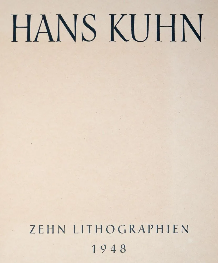Kuhn,H. – Tien lithografieën