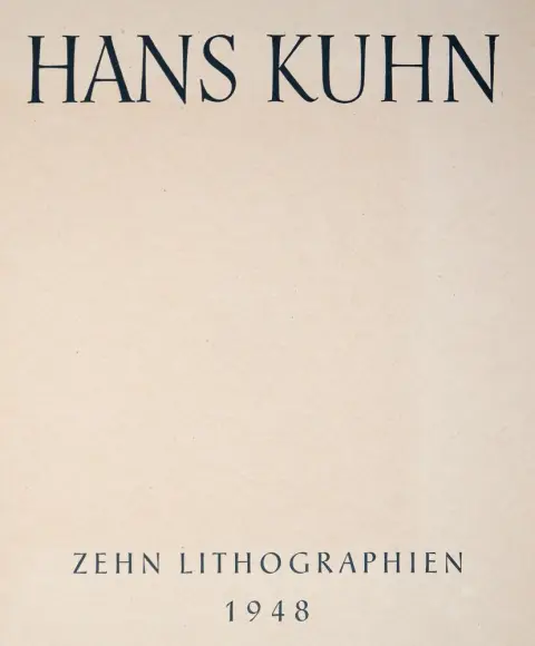 Kuhn,H. – Tien lithografieën