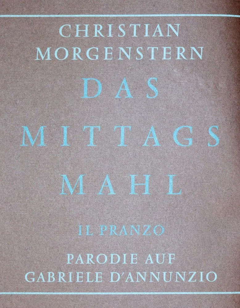 Morgenstern,C. – Das Mittagsmahl