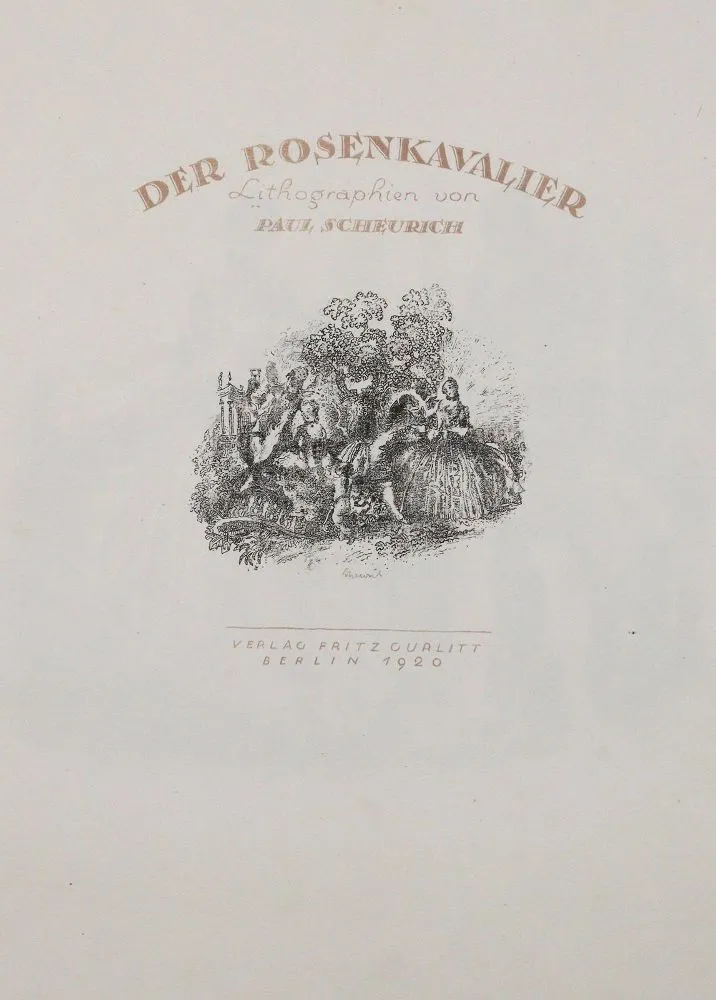 Scheurich, P. – Le Chevalier à la rose