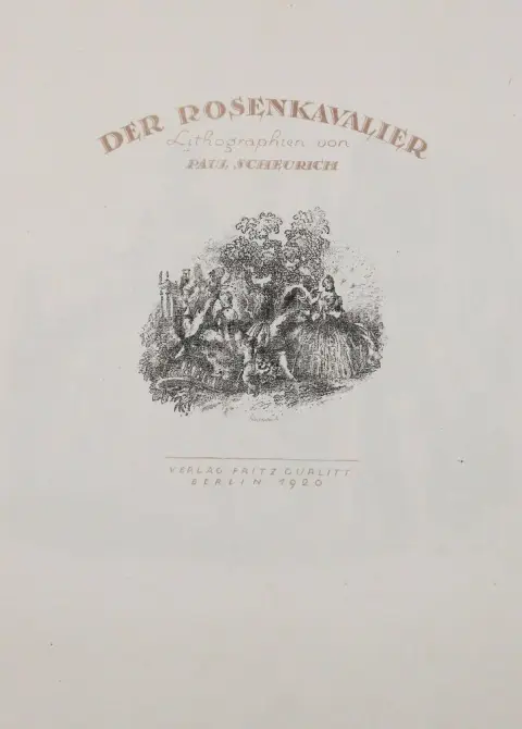 Scheurich, P. – Le Chevalier à la rose