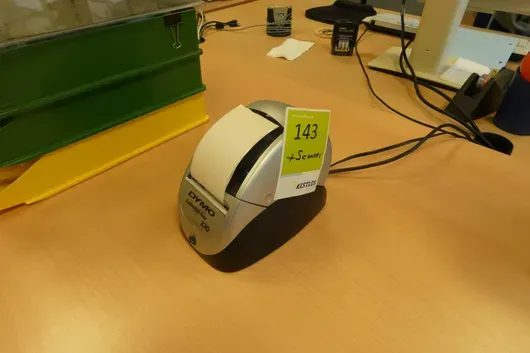 Dymo Labelwriter 320 + Honeywell barcode scanner