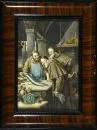 Copyist of the 19th/20th century – Gouache, 26 x 17 cm, "In the monastery kitchen", copy after Ed. Grützner, R;