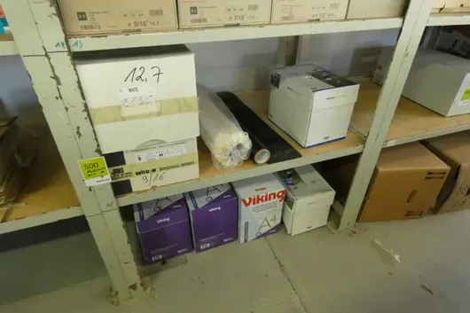 Lot of wire binding elements/printing paper