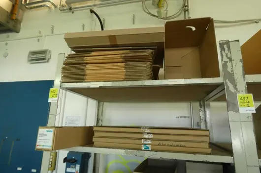 Lot plotterpapier/aluminium frames/karton