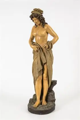 Figuur "Graziella". Weense manufactuur Friedrich Goldscheider