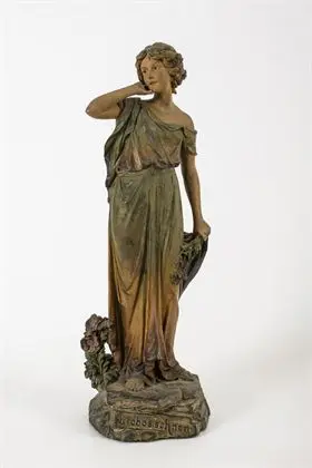 Jugendstil figuur "Liebessehnen."