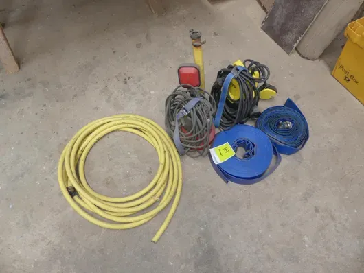 2x pompe submersible + accessoires