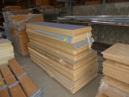Lot of insulation