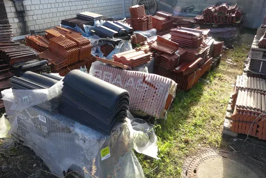 Grand lot de tuiles