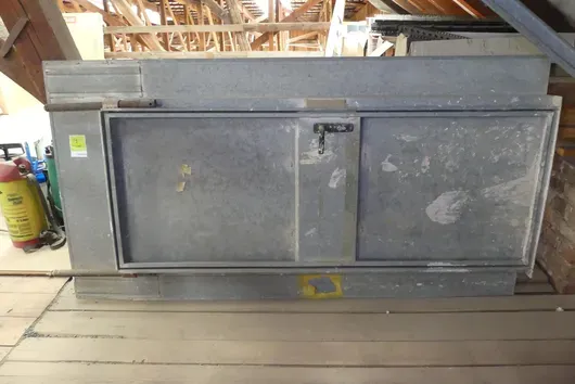 Porte de chantier