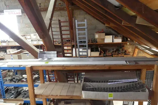 Montagemateriaal zoals afgebeeld