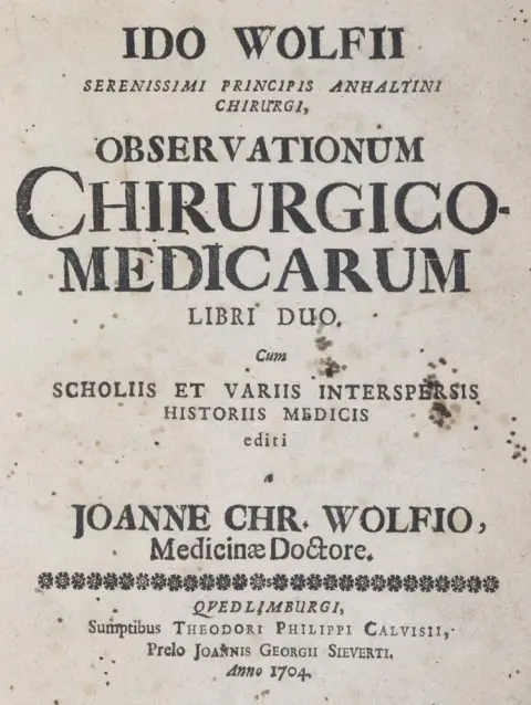 Wolf,I. – Observationum chirurgico-medicarum libri duo,..