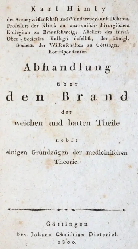 Himly,K. – Verhandeling over gangreen van zachte en harde delen met enkele beginselen van de medische theorie