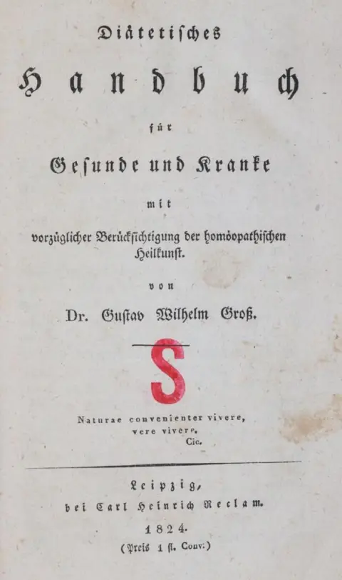 Groß,G.W. – Diëtisch handboek voor gezonden en zieken met bijzondere aandacht voor de homeopathische geneeskunst