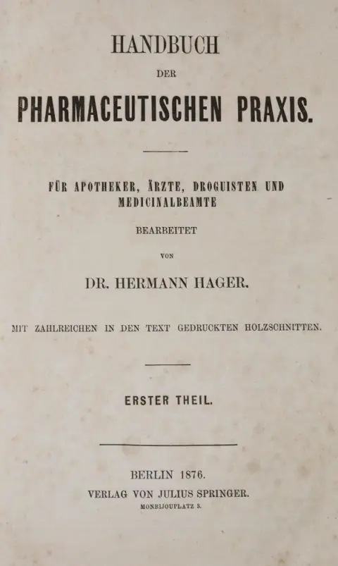 Hager,H. – Podręcznik praktyki farmaceutycznej