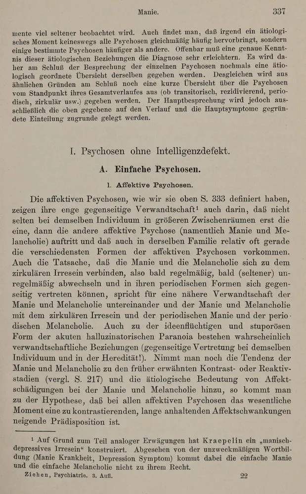 (Ziehen,T. – Psychiatrie