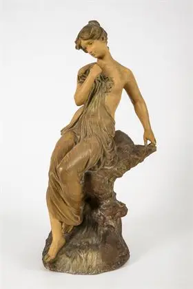 Groot Jugendstil-figuur