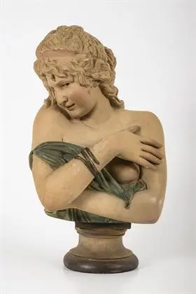 Halffiguur "Bescheidenheid"