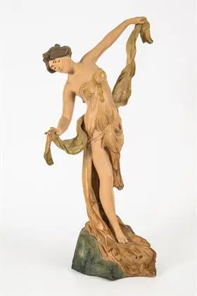 Figuur "De sluierdans". Fontaine & Durieux Paris