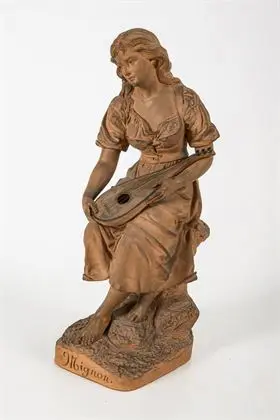 Figuur "Mignon". Louis Alphonse Hanne Manufacture de L'Isle-Adam