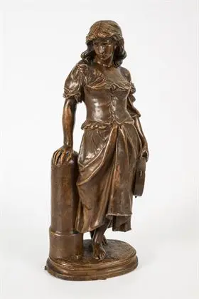 Figuur "Zingara met tamboerijn". Sèvres