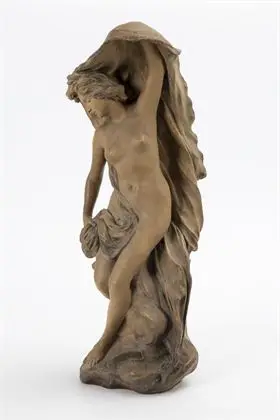 Jugendstil-figuur "L'Ombre"