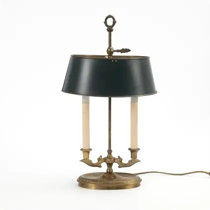 Lampe de bibliothèque Buillotte à 2 feux
