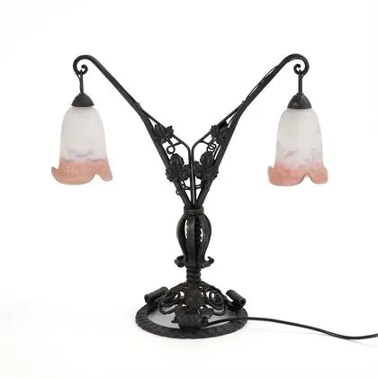 Lampe de table Art déco. Degué