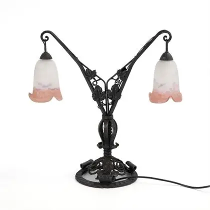 Lampe de table Art déco. Degué