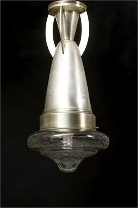 Stropní lampa art deco