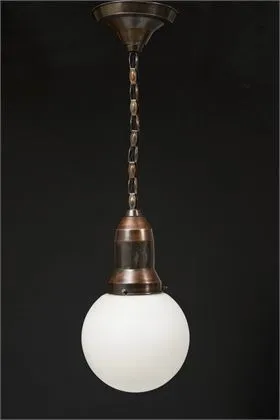 Secesní kulová lampa