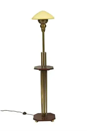 Stojací lampa ve stylu art deco