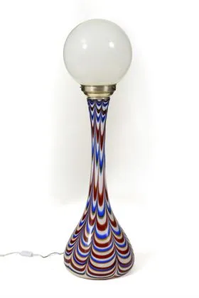 Grande lampe de table Mid-Century