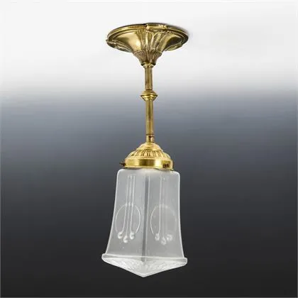 Art Nouveau hallway lamp