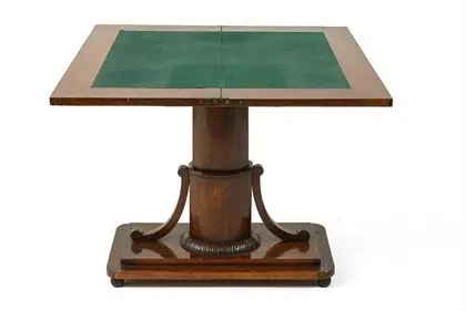Table de jeu Biedermeier