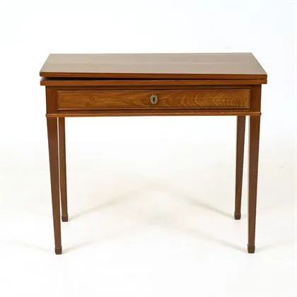 Table console rabattable de style Biedermeier