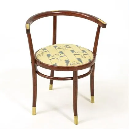 Fauteuil en bois courbé