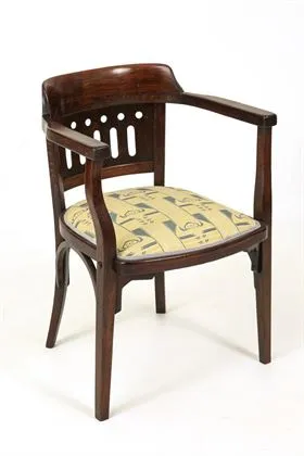 Fauteuil Jugendstil. Jacob & Josef Kohn, Vienne