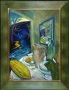 Kojnowa-Kandler, Irina, 1955 Moskou – Olie/karton, 70 x 50 cm, "Stilleven voor landschap", gesigneerd linksonder, lit.: Artprice