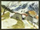 Lipp, Kilian, born 1953 Hindelang – oil/canvas, 60 x 80 cm, titled on verso "Spring at Gailenberg", signed lower right, dated (20)03, lit.: Kühling