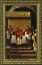 Thiersch, Ludwig, 1825 - 1909 München – Olie/doek, 34,5 x 21 cm, los op karton gemonteerd, getiteld "OsterSonntag Venedig", gemonogrammeerd onder, gedateerd "25/3 (18)83"