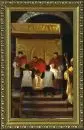 Thiersch, Ludwig, 1825 - 1909 Munich – Huile/toile, 34,5 x 21 cm, montée libre sur carton, intitulée "OsterSonntag Venedig", monogramme en bas, datée "25/3 (18)83"