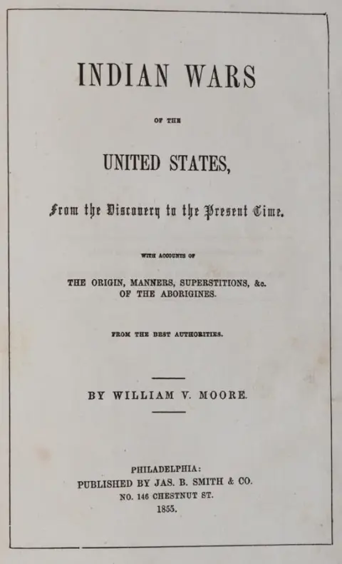 Moore,W.V. (d.i. J.Frost). – Indian Wars of the United States, from the discovery to the present time, with accounts of the origin, manners