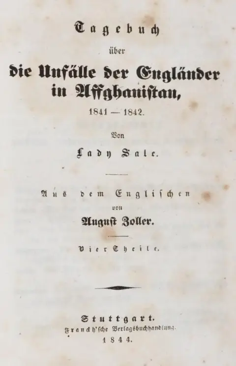 Sale,(F.). – Dziennik nieszczęść Anglików w Afganistanie (!) 1841-1842