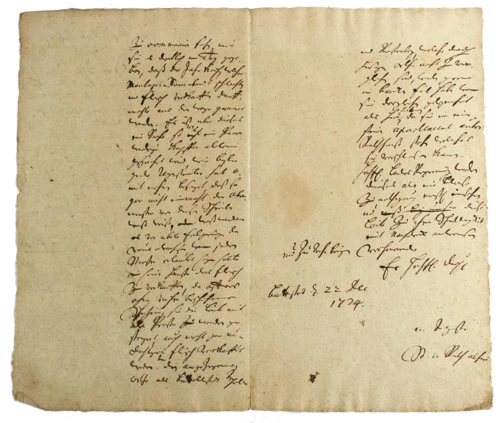 Boucherie. – Collection de 14 documents concernant la corporation des bouchers à Buttstadt (Thuringe)