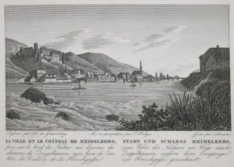 Graimberg,K.v. – "Sammlung Heidelberg Ansichten" (spine title)
