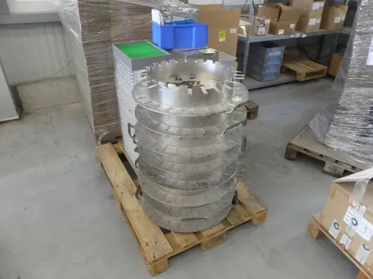 Pallet with contents
