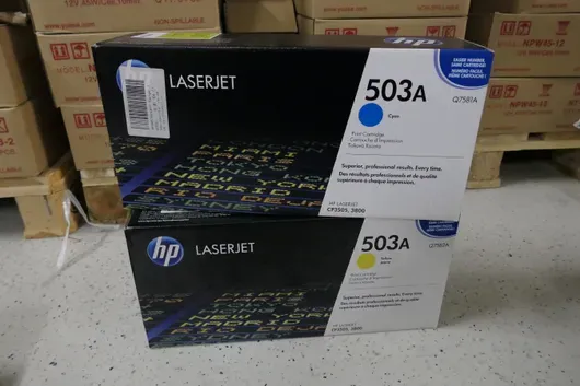 2 тонер-картриджа HP LaserJet